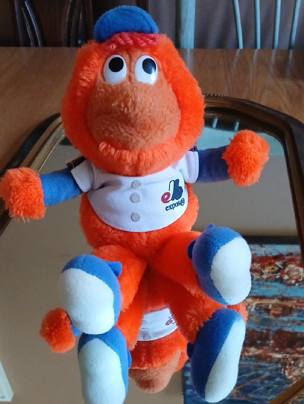 Vintage 1980's Expo Youppi Mascot Plush Toy